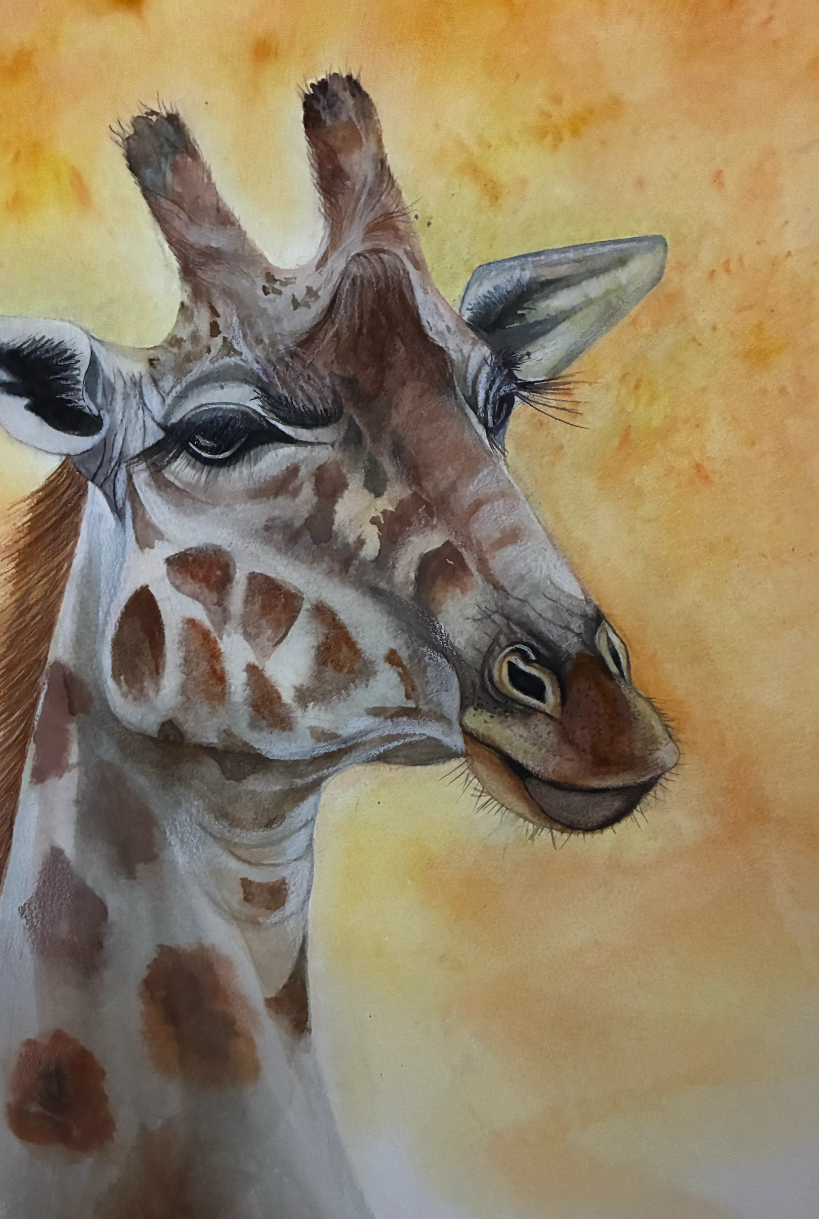The Long View — Watercolour by Elena Doljenkova